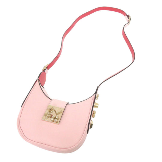 Christian Louboutin Shoulder Bag leather pink CARASKY mini