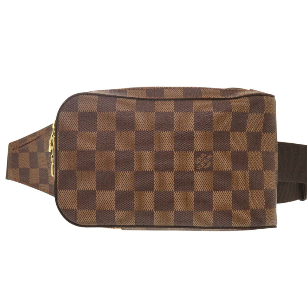 LOUIS VUITTON Sling bag N51994 Damier canvas Ebene Damier Geronimos mens(Unisex) Used Authentic