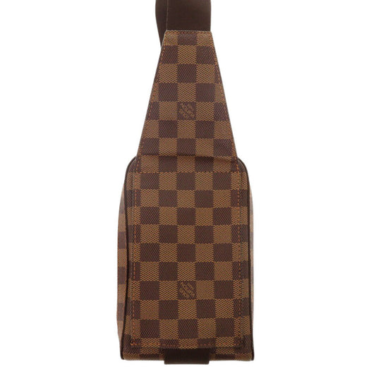 LOUIS VUITTON Sling bag N51994 Damier canvas Ebene Damier Geronimos mens(Unisex) Used Authentic