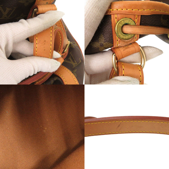 LOUIS VUITTON Shoulder Bag M42224 Monogram canvas Brown Monogram Noe