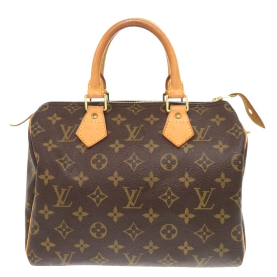 LOUIS VUITTON Handbag M41528 Monogram canvas Brown Monogram Speedy 25 Women Used Authentic