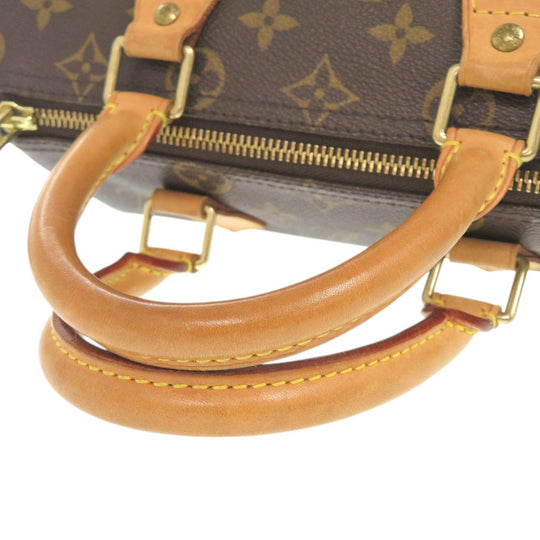 LOUIS VUITTON Handbag M41528 Monogram canvas Brown Monogram Speedy 25 Women Used Authentic