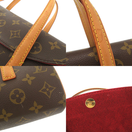 LOUIS VUITTON Handbag M51902 Monogram canvas Brown Monogram Sonatine