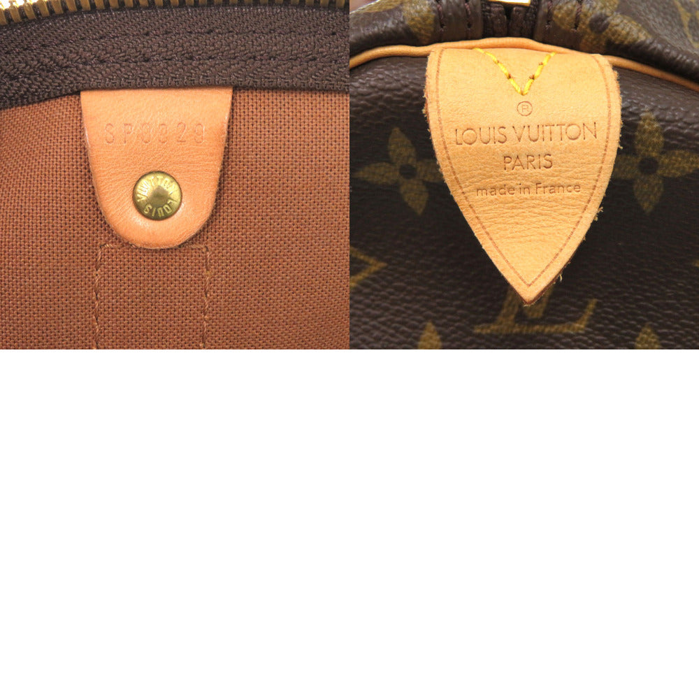LOUIS VUITTON Boston Duffel bag M41422 Monogram canvas Brown Monogram Keepall 60 mens Used Authentic