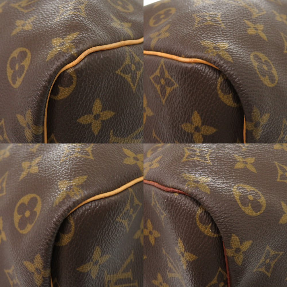 LOUIS VUITTON Boston Duffel bag M41422 Monogram canvas Brown Monogram Keepall 60 mens Used Authentic