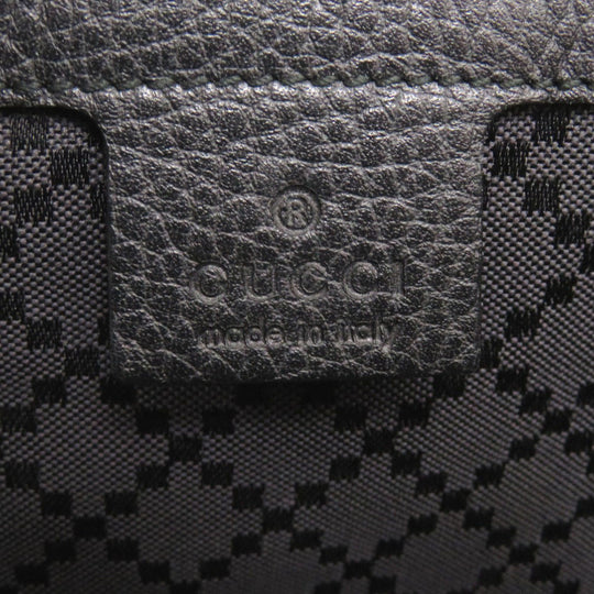 GUCCI Backpack 406364 leather Navy