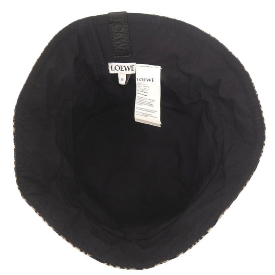 LOEWE Other hats K820HB1X13 Cotton, Polyester beige anagram 58