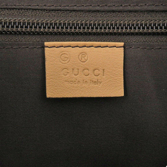 GUCCI Shoulder Bag 257301 canvas beige Women Used Authentic