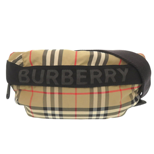 BURBERRY Sling bag 8014715 Nylon beige check