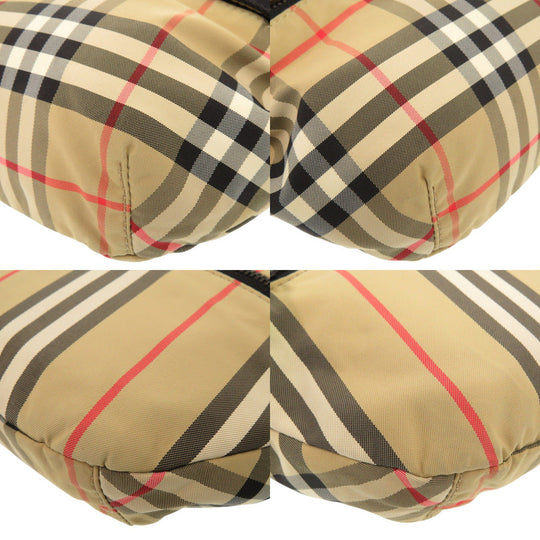 BURBERRY Sling bag 8014715 Nylon beige check
