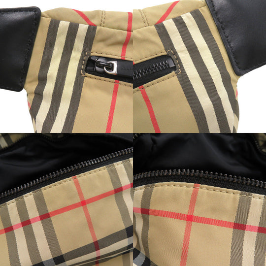 BURBERRY Sling bag 8014715 Nylon beige check