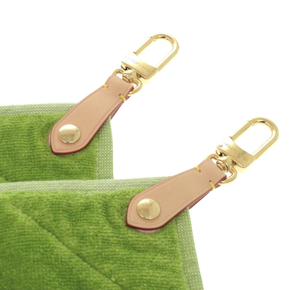 LOUIS VUITTON towel GI1060 Cotton, Leather green Golf towel set unisex(Unisex) Used Authentic