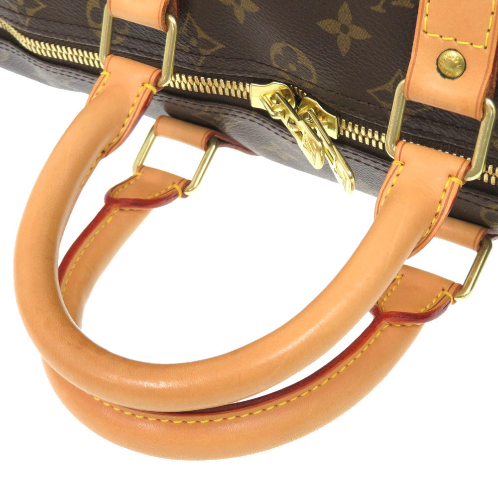 LOUIS VUITTON Boston Duffel bag M41418 Monogram canvas Brown Monogram Keepall bandouliere45 mens Used Authentic