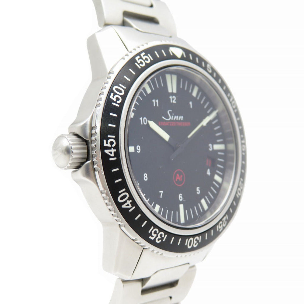 Sinn Watches Mechanical Automatic 603 EZM3 Stainless Steel black Mechanical Automatic Diver's watch black dial mens Used Authentic