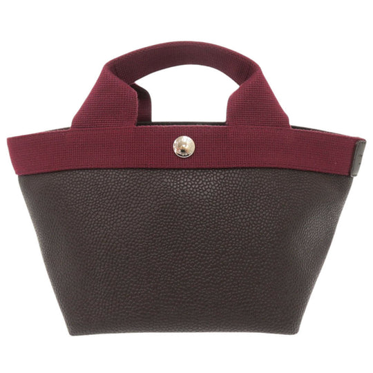 Herve Chapelier Handbag 701GP Coated canvas Brown Luxe Boat Tote S