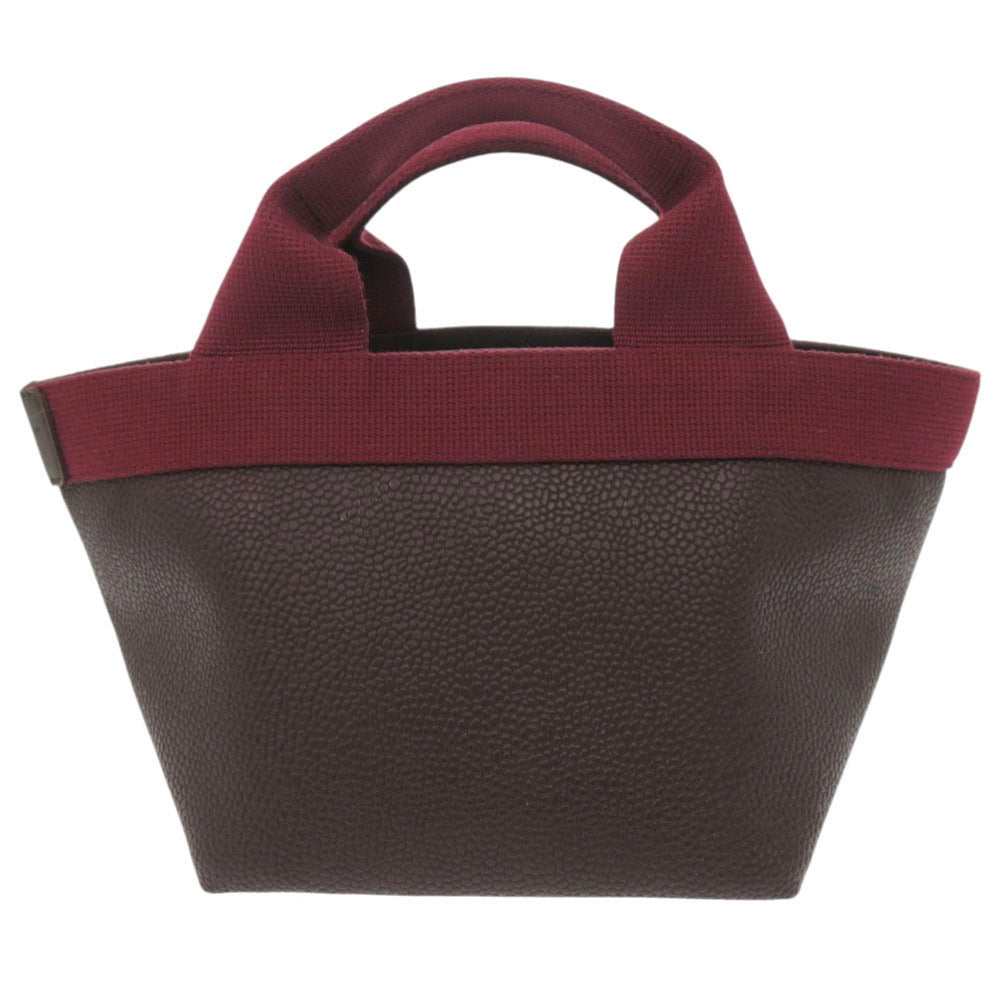 Herve Chapelier Handbag 701GP Coated canvas Brown Luxe Boat Tote S