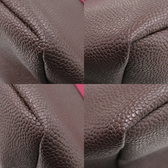 Herve Chapelier Handbag 701GP Coated canvas Brown Luxe Boat Tote S