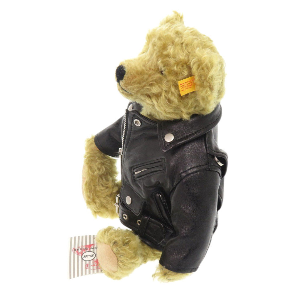 beautiful people Plush Doll Mohair light brown steiff riders bear wallet Women(Unisex) Used Authentic