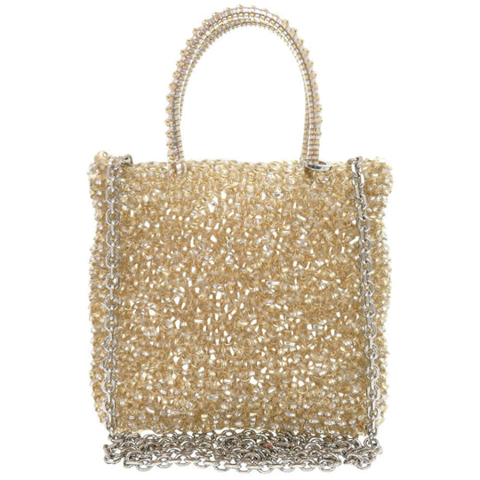 ANTEPRIMA Shoulder Bag PVC Silver Standard Atura