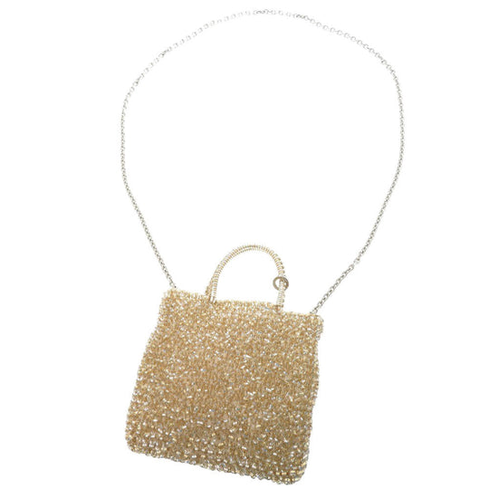 ANTEPRIMA Shoulder Bag PVC Silver Standard Atura