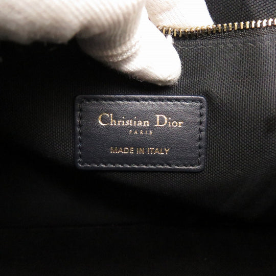 Christian Dior Handbag M1325CZBB Canvas, Leather Navy Oblique Book Tote Small