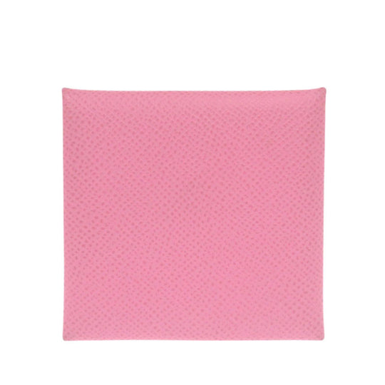 HERMES Coin case Epsom pink Bastia Women Used Authentic