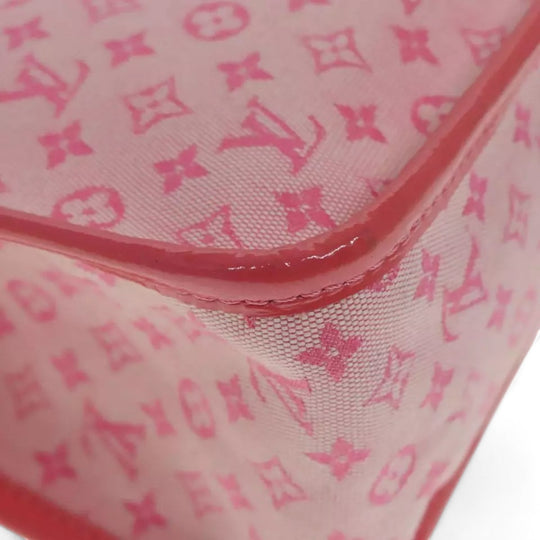 Louis Vuitton Monogram Mini Sac Catrain Hand Bag Strawberry Pink Canvas Women's Tote