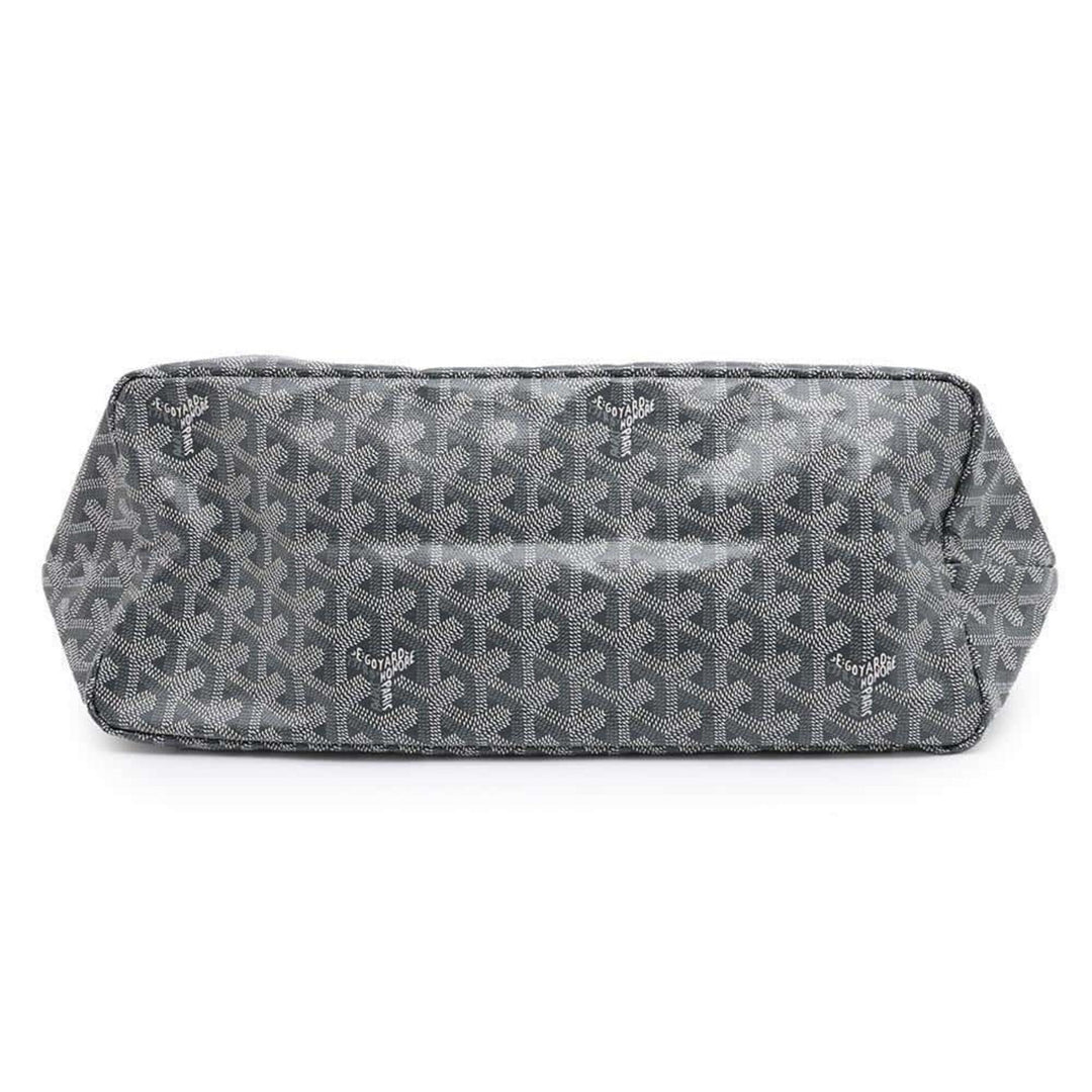 GOYARD Saint Louis PVC Gray Tote Bag Preloved