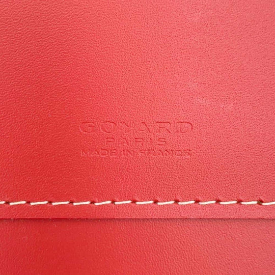 GOYARD Opera Calf Leather PVC Red Organizer Preloved