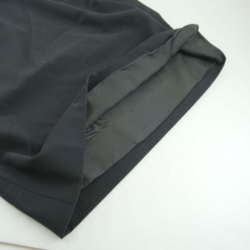 CHANEL skirt P08800V05079 wool black Women 38 Used Authentic