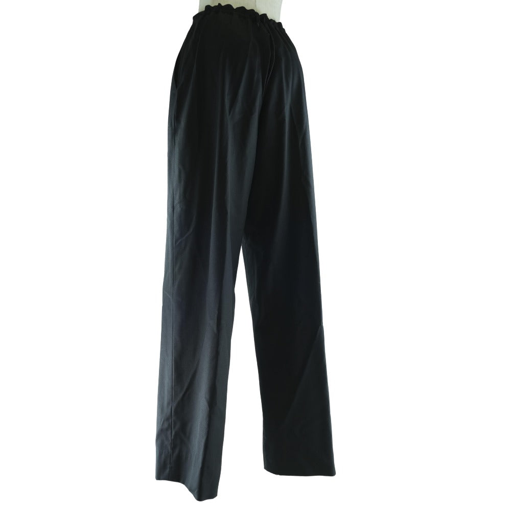 CHANEL Pants P12421V07021 wool black Women 38 Used Authentic