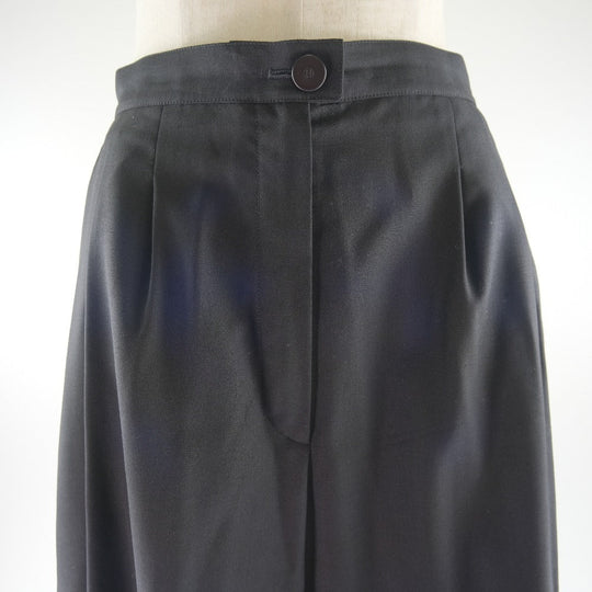 CHANEL Pants P12421V07021 wool black Women 38 Used Authentic