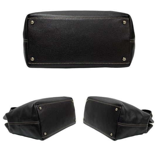 CHANEL Shoulder Bag Matt caviar skin Brown