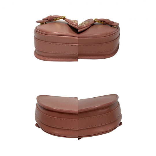 Dior Shoulder Bag leather pink bobby small