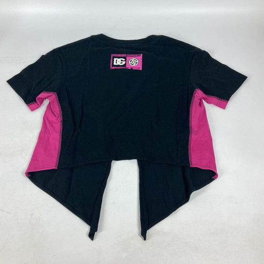 DOLCE&GABBANA Short sleeve T-shirt cotton black Jujutsu Kaisen Cropped T-shirt Zen'in Maki Women 36 Used Authentic