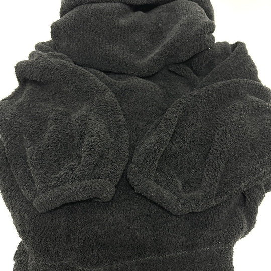 DOLCE&GABBANA knit cotton black Women F Used Authentic