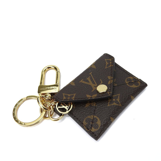 LOUIS VUITTON key ring M69003 Monogram Brown Portocle Kirigami