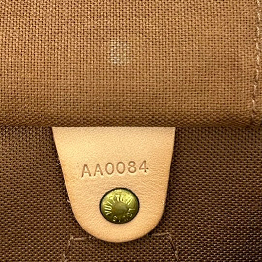 LOUIS VUITTON Handbag M41526 Monogram Brown Speedy 30 Women Used Authentic