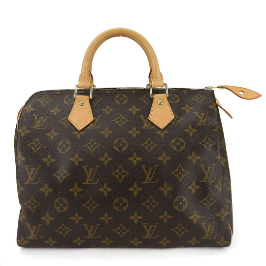 LOUIS VUITTON Handbag M41526 Monogram Brown Speedy 30 Women Used Authentic