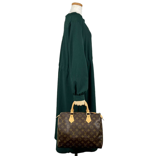 LOUIS VUITTON Handbag M41526 Monogram Brown Speedy 30 Women Used Authentic