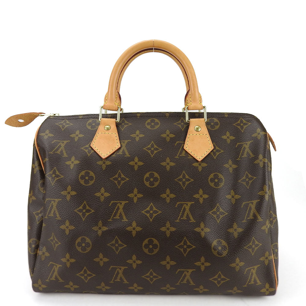 LOUIS VUITTON Handbag M41526 Monogram Brown Speedy 30 Women Used Authentic