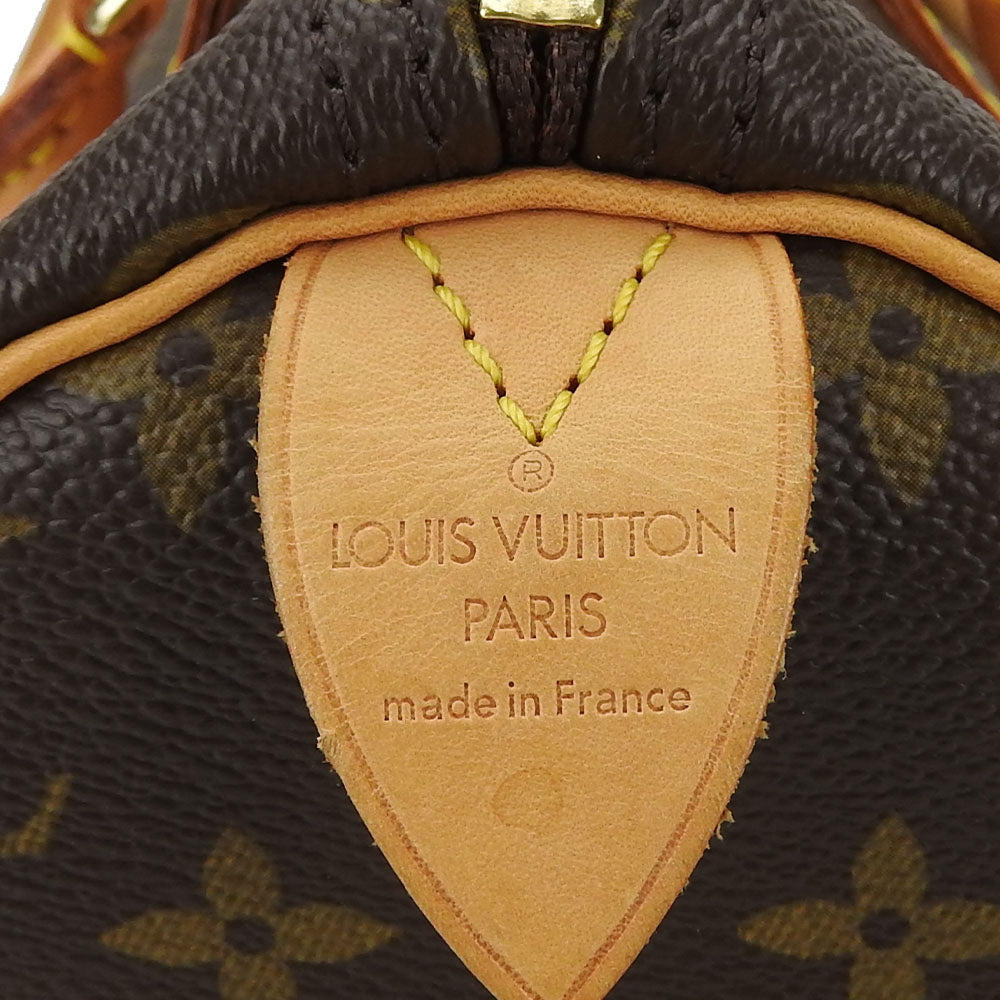 LOUIS VUITTON Handbag M41526 Monogram Brown Speedy 30 Women Used Authentic