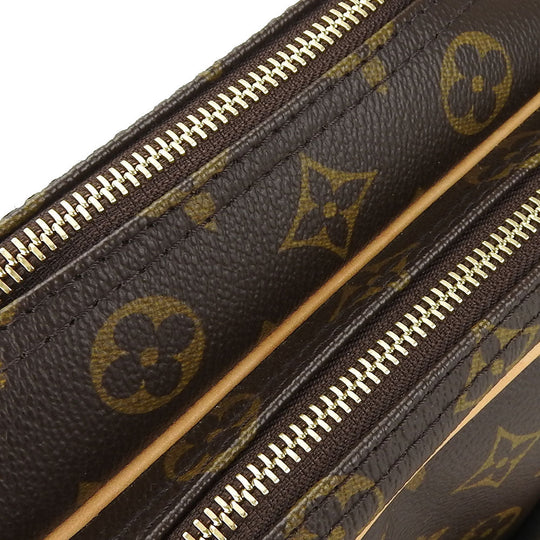 LOUIS VUITTON Shoulder Bag M45254 Monogram Brown Reporter PM unisex(Unisex) Used Authentic