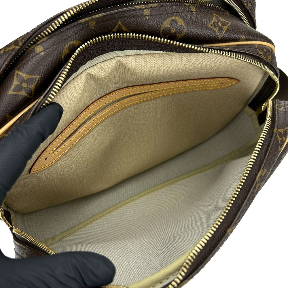 LOUIS VUITTON Shoulder Bag M45254 Monogram Brown Reporter PM unisex(Unisex) Used Authentic