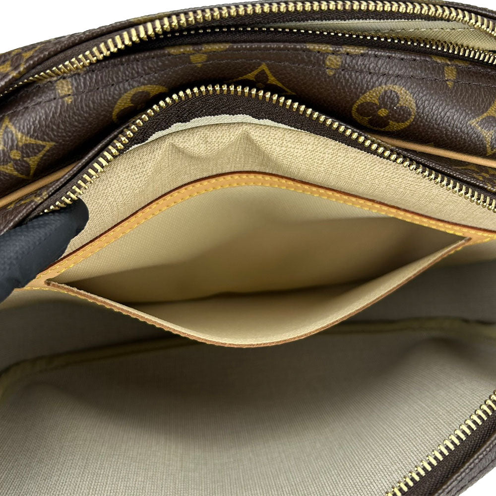 LOUIS VUITTON Shoulder Bag M45254 Monogram Brown Reporter PM unisex(Unisex) Used Authentic