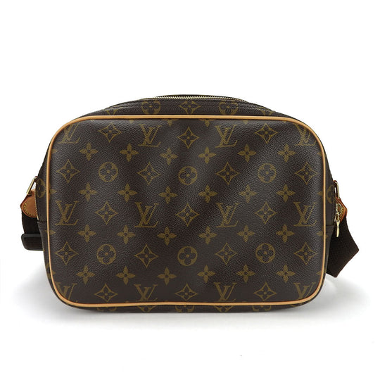 LOUIS VUITTON Shoulder Bag M45254 Monogram Brown Reporter PM unisex(Unisex) Used Authentic