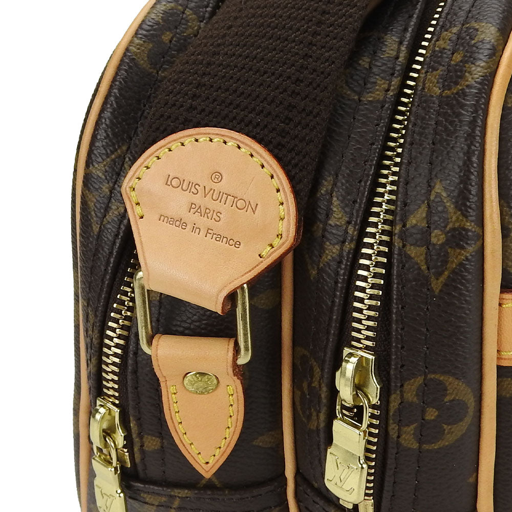 LOUIS VUITTON Shoulder Bag M45254 Monogram Brown Reporter PM unisex(Unisex) Used Authentic