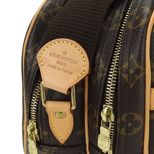 LOUIS VUITTON Shoulder Bag M45254 Monogram Brown Reporter PM unisex(Unisex) Used Authentic