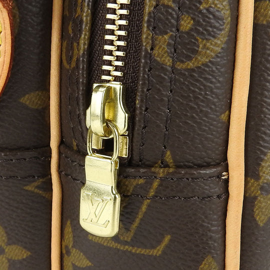 LOUIS VUITTON Shoulder Bag M45254 Monogram Brown Reporter PM unisex(Unisex) Used Authentic