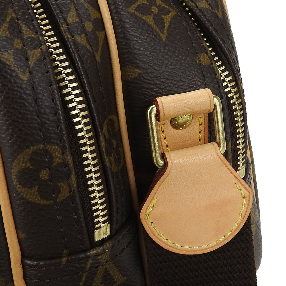 LOUIS VUITTON Shoulder Bag M45254 Monogram Brown Reporter PM unisex(Unisex) Used Authentic